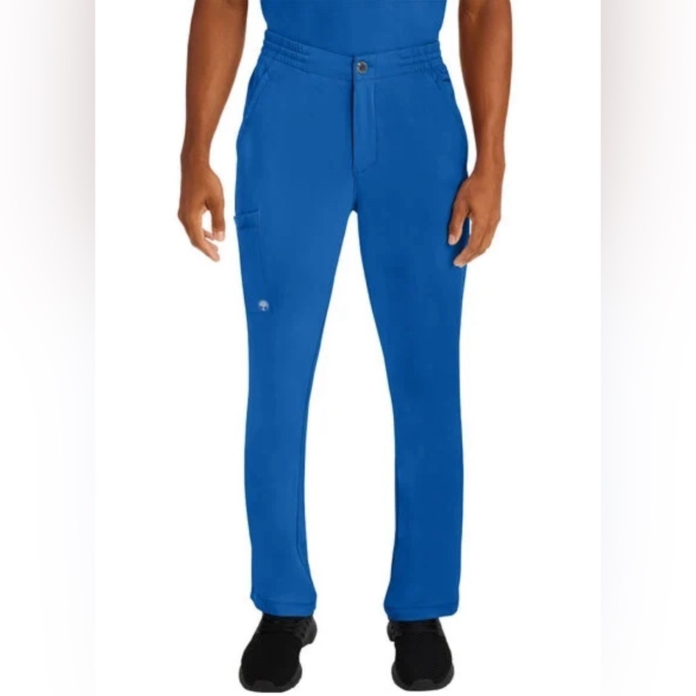 HH Works by Healing Hands Men's Ryan Zip Fly Slim Fit Scrub Pant